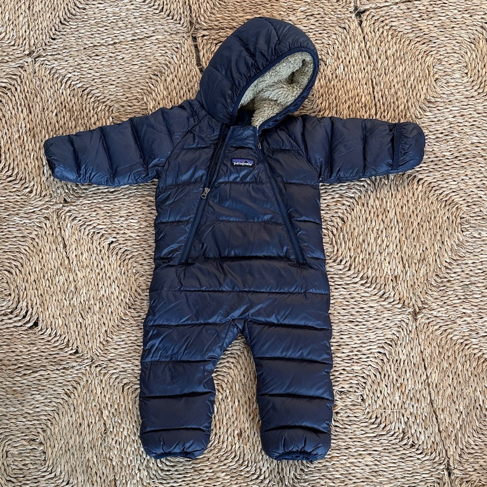 Patagonia Hi Loft Down Bunting snowsuit
